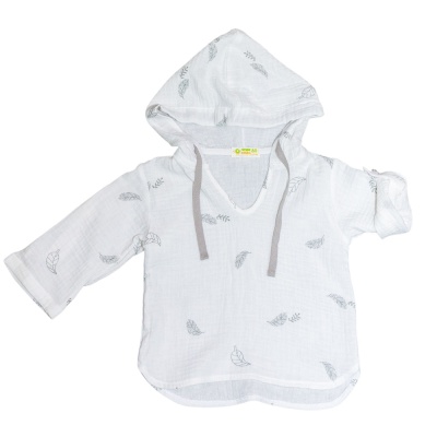 Рубашка Пёрышки Чуди Кидс 087525-3 белый 01